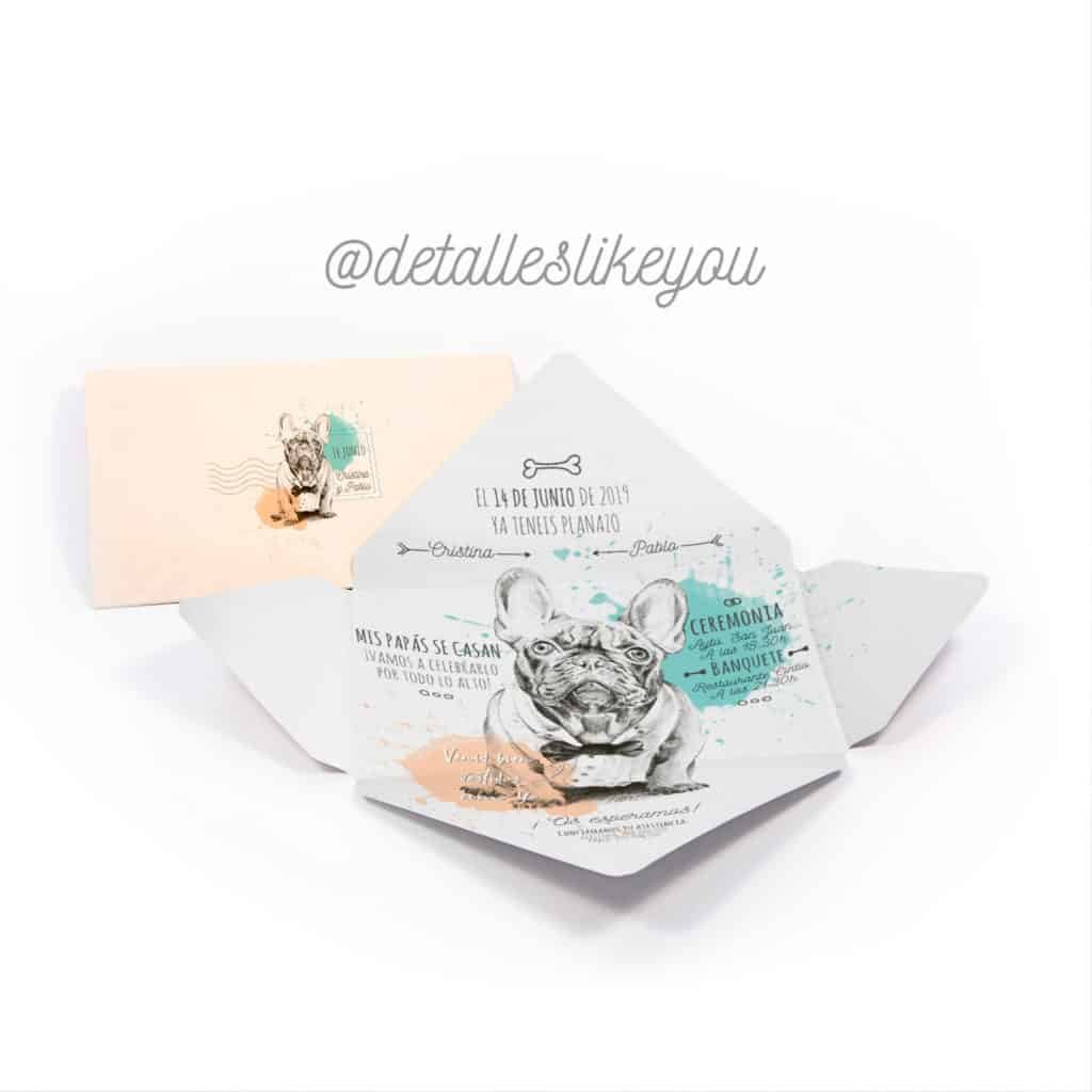 invitaciones con mascota